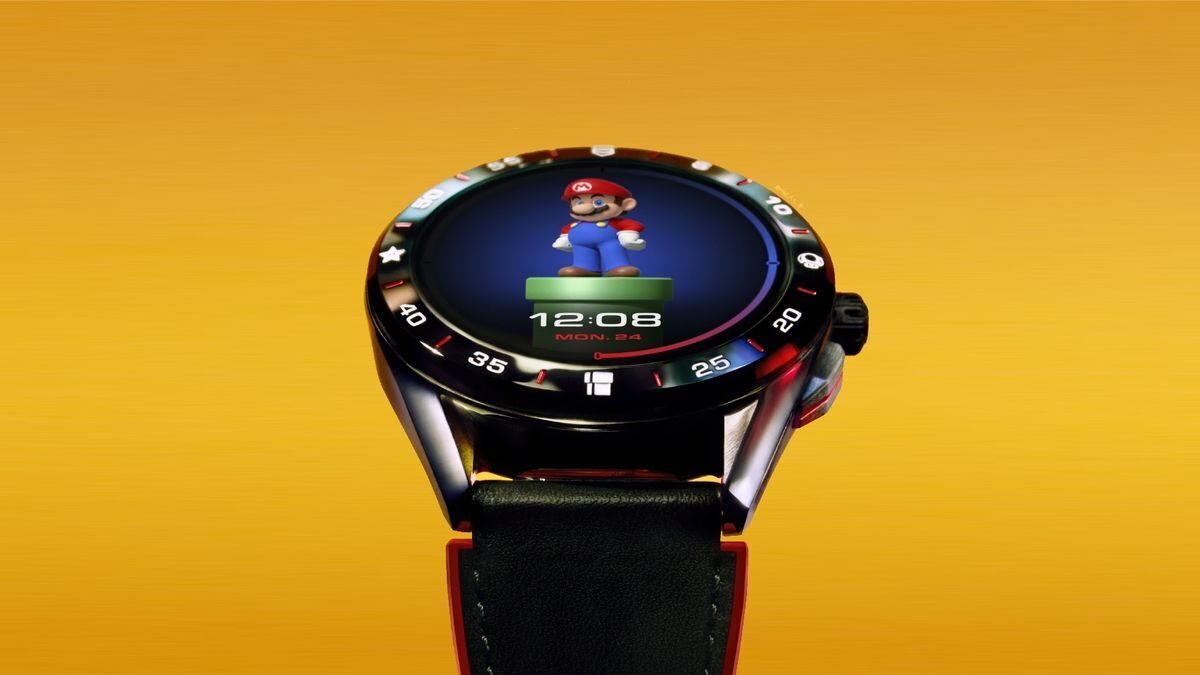 Tag Heuer Connected horloge wordt geleverd met Super Mario in een beperkte oplage