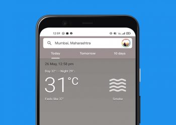 Hoe voeg ik Google Weather toe aan het startscherm op Android?